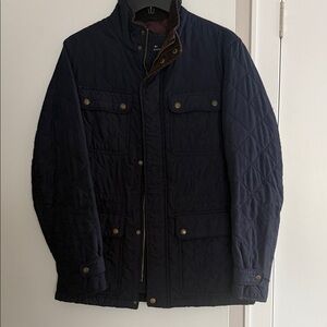 Blue Harbor Men's Quilted Field Jacket - Navy size S